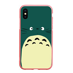 Чехол iPhone XS Max матовый Totoro