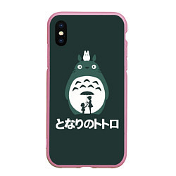 Чехол iPhone XS Max матовый Totoro