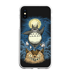 Чехол iPhone XS Max матовый My Neighbor Totoro