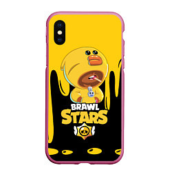 Чехол iPhone XS Max матовый BRAWL STARS SALLY LEON