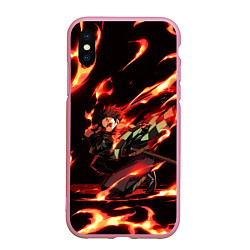 Чехол iPhone XS Max матовый KIMETSU NO YAIBA