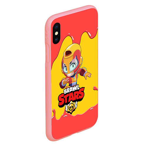 Чехол iPhone XS Max матовый BRAWL STARS MAX / 3D-Баблгам – фото 2