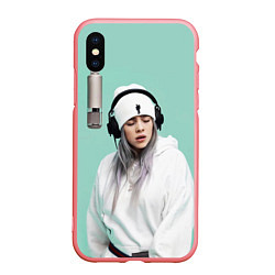 Чехол iPhone XS Max матовый BILLIE EILISH