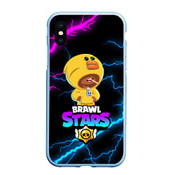 Чехол iPhone XS Max матовый BRAWL STARS SALLY LEON