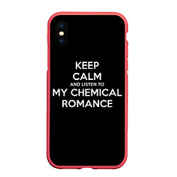 Чехол iPhone XS Max матовый My chemical romance