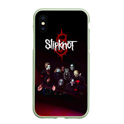 Чехол iPhone XS Max матовый Slipknot