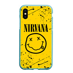 Чехол iPhone XS Max матовый NIRVANA