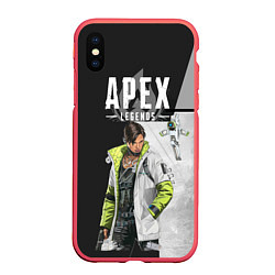 Чехол iPhone XS Max матовый Apex Legends