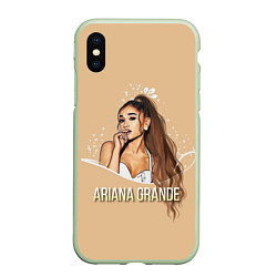 Чехол iPhone XS Max матовый Ariana Grande Ариана Гранде