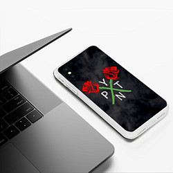 Чехол iPhone XS Max матовый Payton Moormeie, цвет: 3D-белый — фото 2
