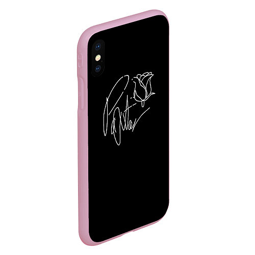 Чехол iPhone XS Max матовый ТИКТОКЕР - PAYTON MOORMEIE / 3D-Розовый – фото 2