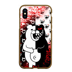 Чехол iPhone XS Max матовый MONOKUMA