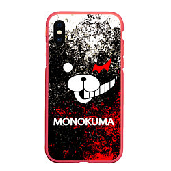 Чехол iPhone XS Max матовый MONOKUMA