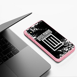 Чехол iPhone XS Max матовый LINDEMANN, цвет: 3D-баблгам — фото 2