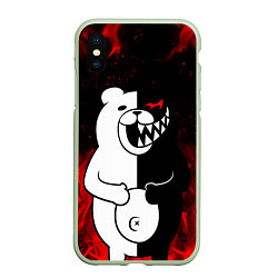 Чехол iPhone XS Max матовый MONOKUMA