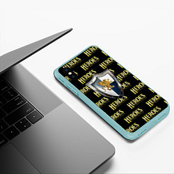 Чехол iPhone XS Max матовый Heroes of Might and Magic, цвет: 3D-мятный — фото 2