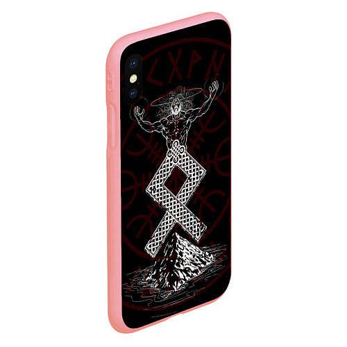 Чехол iPhone XS Max матовый Один / 3D-Баблгам – фото 2