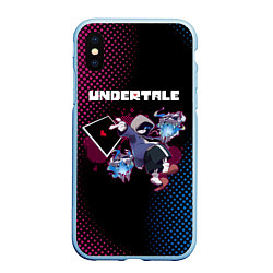 Чехол iPhone XS Max матовый UNDERTALE