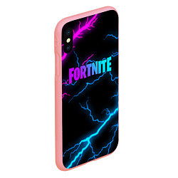 Чехол iPhone XS Max матовый FORTNITE, цвет: 3D-баблгам — фото 2