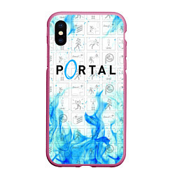 Чехол iPhone XS Max матовый PORTAL