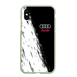 Чехол iPhone XS Max матовый AUDI