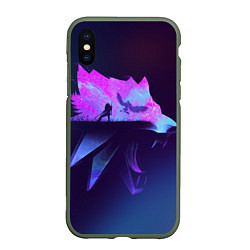 Чехол iPhone XS Max матовый The Witcher