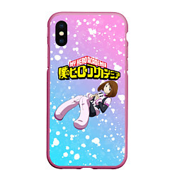 Чехол iPhone XS Max матовый MY HERO ACADEMIA