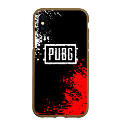 Чехол iPhone XS Max матовый PUBG