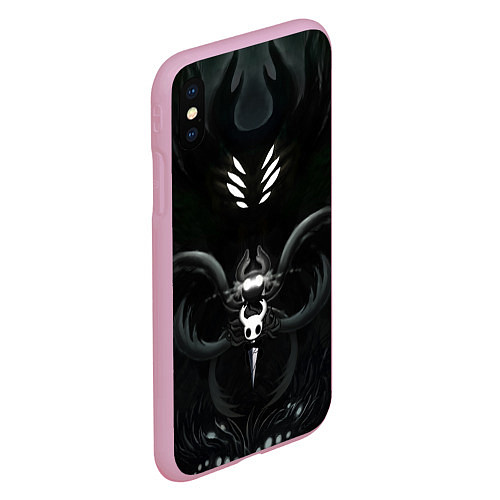Чехол iPhone XS Max матовый Hollow Knight / 3D-Розовый – фото 2