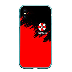 Чехол iPhone XS Max матовый UMBRELLA CORP