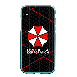 Чехол iPhone XS Max матовый UMBRELLA CORP