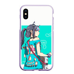 Чехол iPhone XS Max матовый Ibuki Mioda