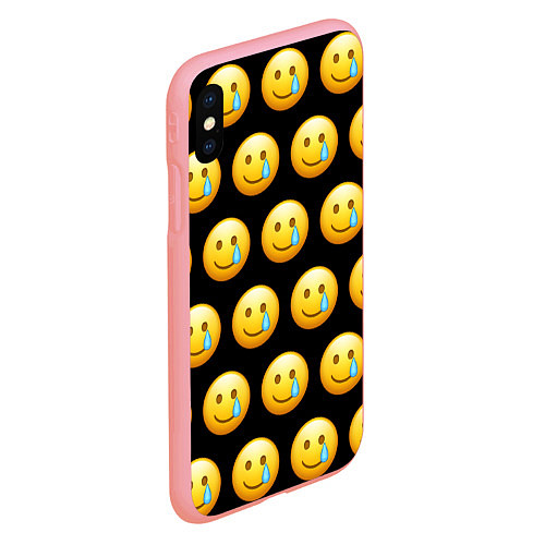 Чехол iPhone XS Max матовый New Emoji / 3D-Баблгам – фото 2