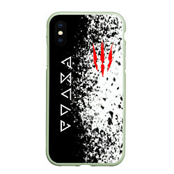 Чехол iPhone XS Max матовый THE WITCHER