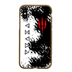 Чехол iPhone XS Max матовый THE WITCHER