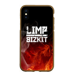 Чехол iPhone XS Max матовый LIMP BIZKIT