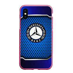 Чехол iPhone XS Max матовый MERCEDES-BENZ