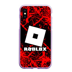 Чехол iPhone XS Max матовый Roblox