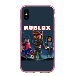 Чехол iPhone XS Max матовый ROBLOX