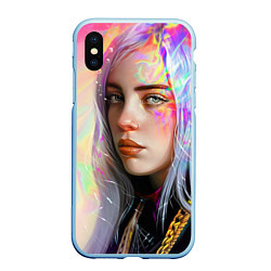 Чехол iPhone XS Max матовый Billie Pinky Wave