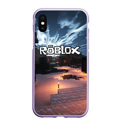 Чехол iPhone XS Max матовый ROBLOX