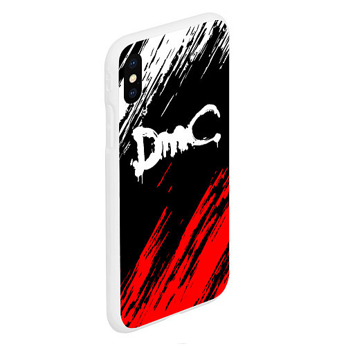 Чехол iPhone XS Max матовый DEVIL MAY CRY DMC / 3D-Белый – фото 2