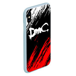 Чехол iPhone XS Max матовый DEVIL MAY CRY DMC, цвет: 3D-голубой — фото 2