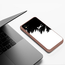 Чехол iPhone XS Max матовый DEVIL MAY CRY DMC, цвет: 3D-коричневый — фото 2