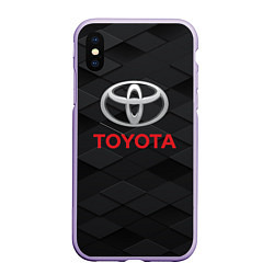 Чехол iPhone XS Max матовый TOYOTA