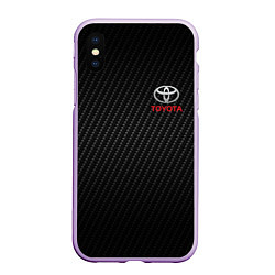 Чехол iPhone XS Max матовый TOYOTA