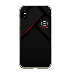 Чехол iPhone XS Max матовый TOYOTA