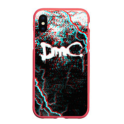 Чехол iPhone XS Max матовый DEVIL MAY CRY DMC, цвет: 3D-красный
