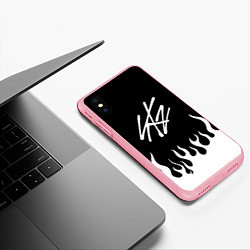 Чехол iPhone XS Max матовый Stray Kids, цвет: 3D-баблгам — фото 2