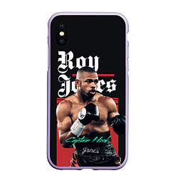 Чехол iPhone XS Max матовый Roy Jones